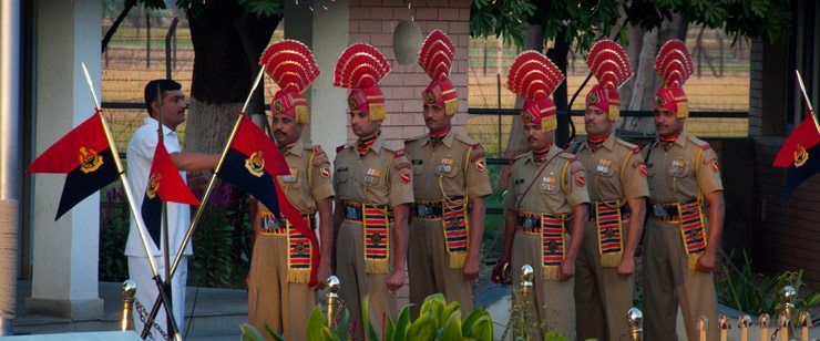 India-Pakistan Border Closing Ceremony image