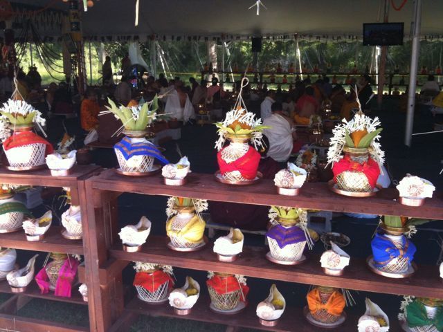 The Homa Ceremonies Begin image