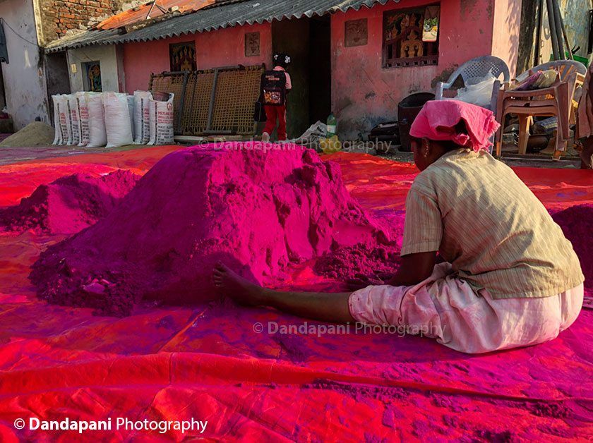 The Colored Sand Makers of Tamil Nadu image
