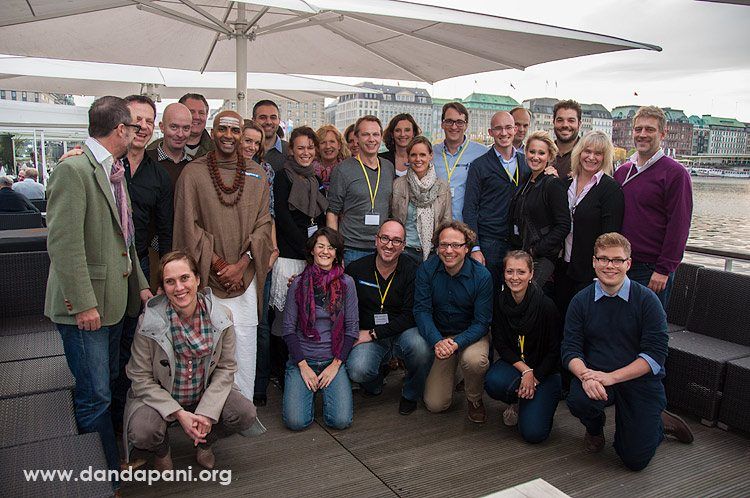 Workshop on Balance Living for the Entrepreneurs's Organization in Hamburg, Germany.