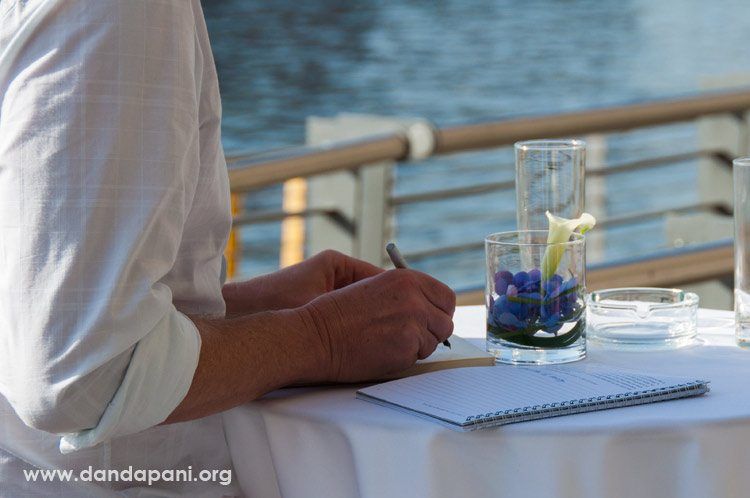 There were breaks during the workshop for participants to work on certain exercises.