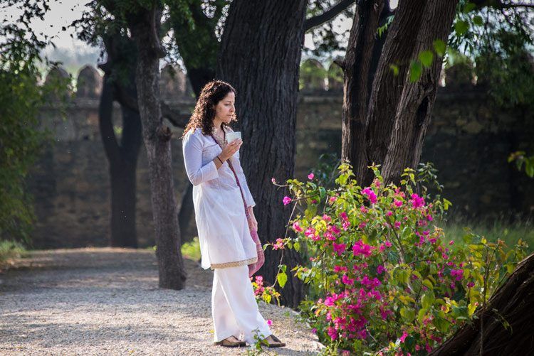 Some of the hotels we stayed in had beautiful gardens to wander and reflect on our journey.