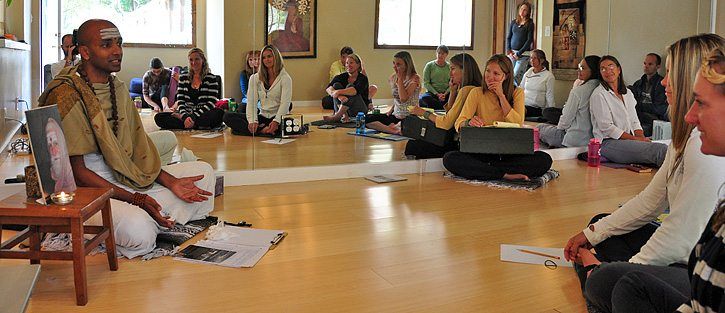 Classes on meditation, relationships and yoga's essential foundations were conducted by Dandapani of Vedic Odyssey at Yoga off Broadway studio in Eagle, Colorado.