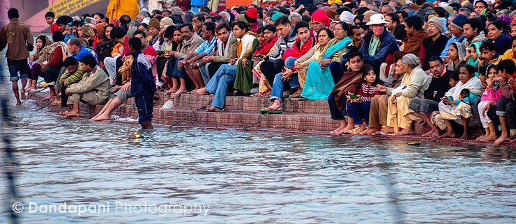 Ganga Aarti at the Kumbh Mela Festival (Part 1) image