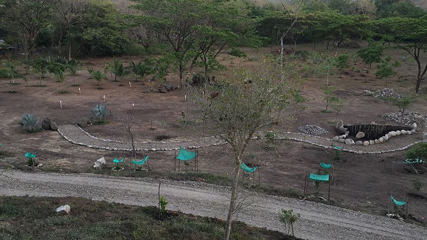 The new pathway to Ganesha Circle