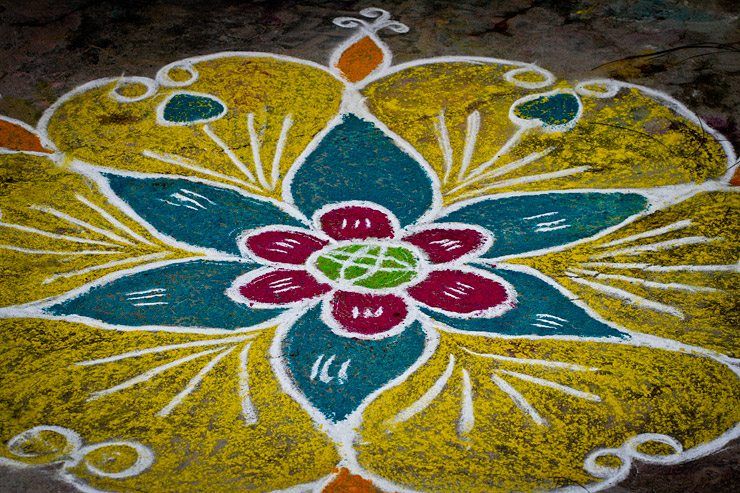 Making a Kolam image