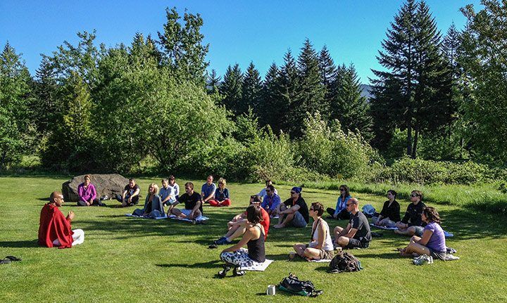 Meditating with Entrepreneurs image