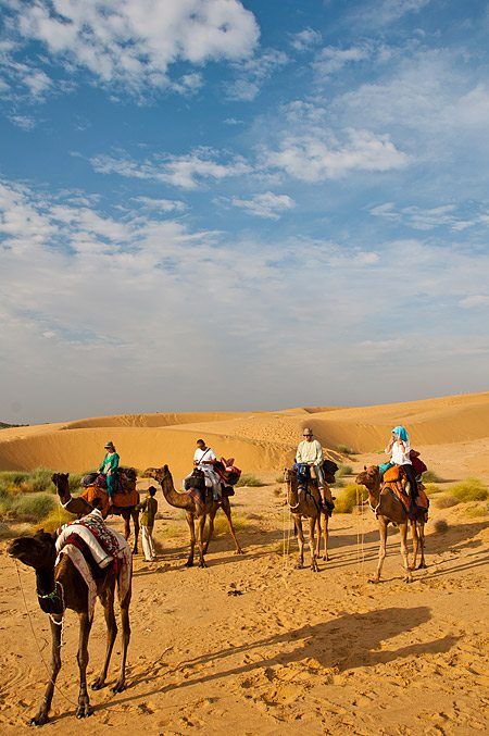 The Great Thar Desert, Rajasthan, India image