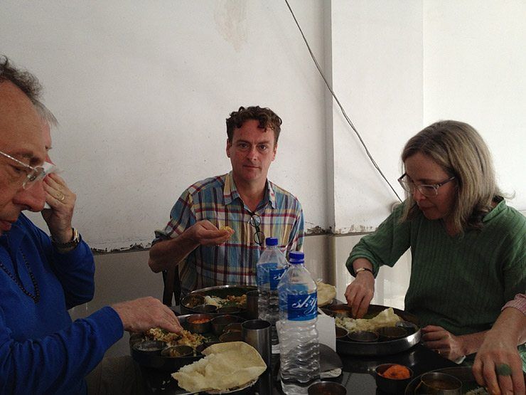 Eating with your hands image