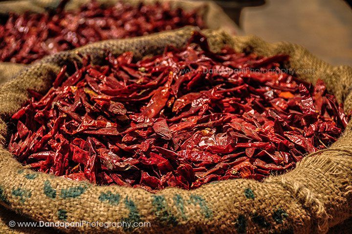 Dried chillies