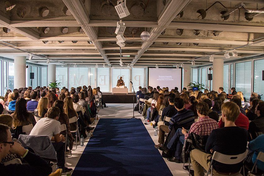 Speaking at Trivago in Dusseldorf, Germany.