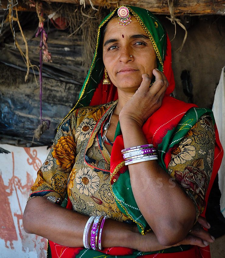 A Rajasthani Lady