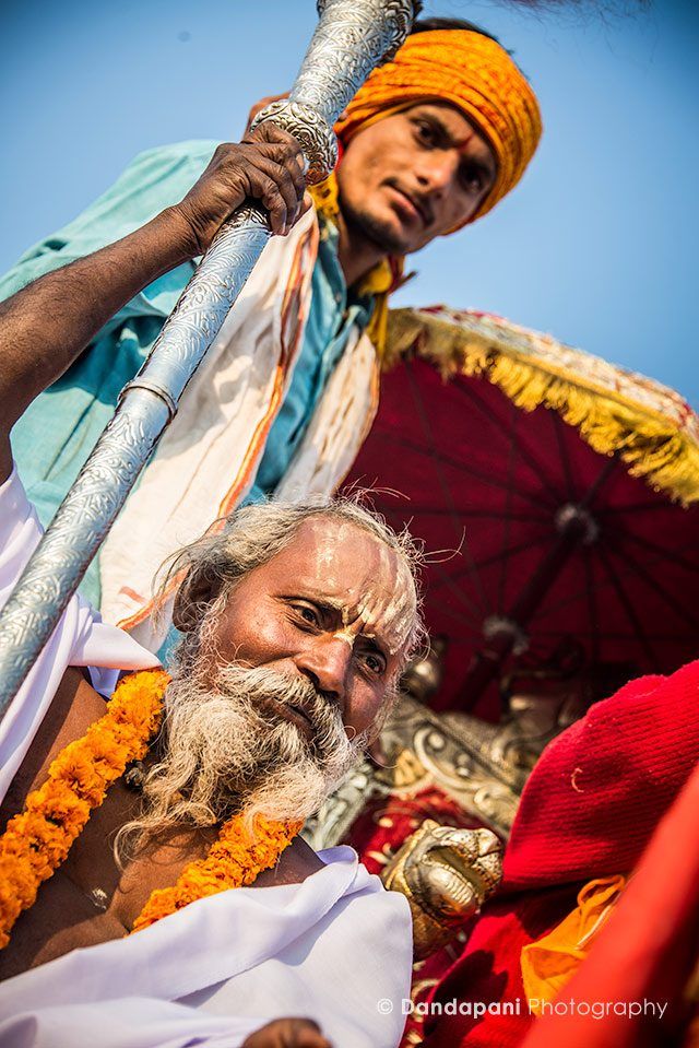 Tens of thousands of monks also attended this sacred festival.