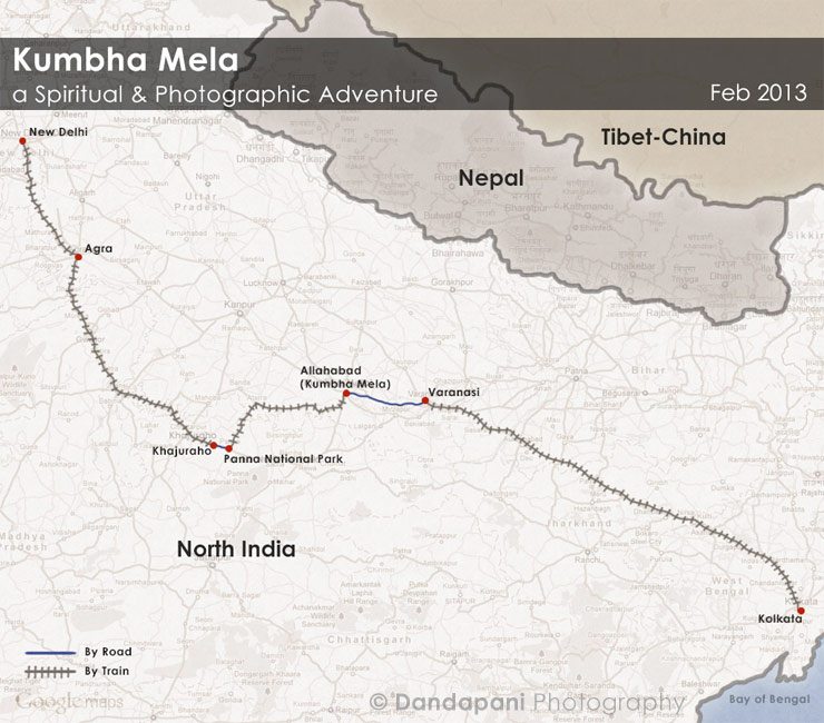 2013 Kumbh Mela and a journey across North India