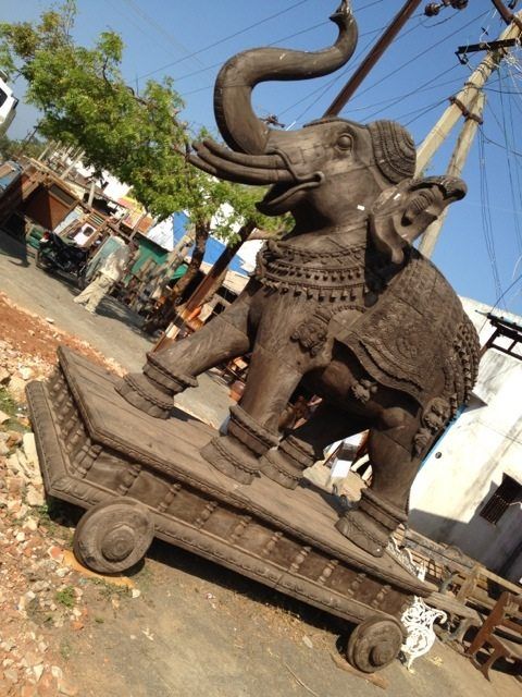 Exploring antique stores in Pondicherry