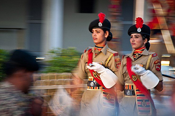 India-Pakistan Border Closing Ceremony