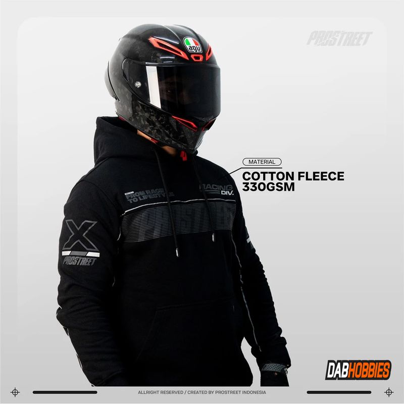 Prostreet Hoodie Racing Line - Reflective image 2