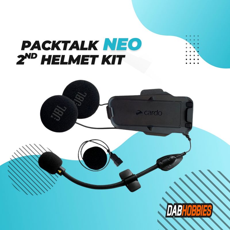 Cardo Packtalk NEO 2nd Helmet Kit - JBL image 2