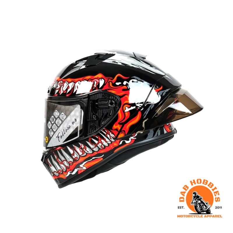 Zeus 826 Black BK30 Red image 1