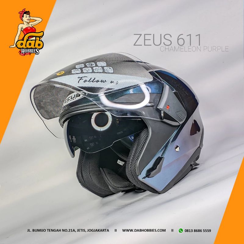 Zeus 611 Chameleon Purple image 3