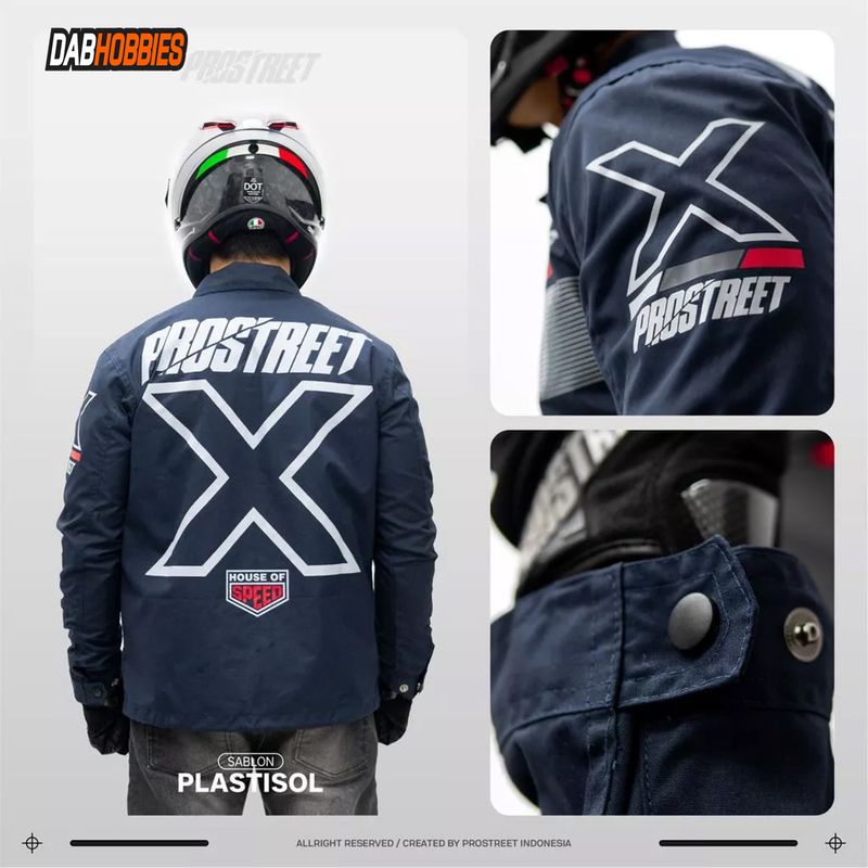 Prostreet Coach Jacket House Of Speed - Navy image 4
