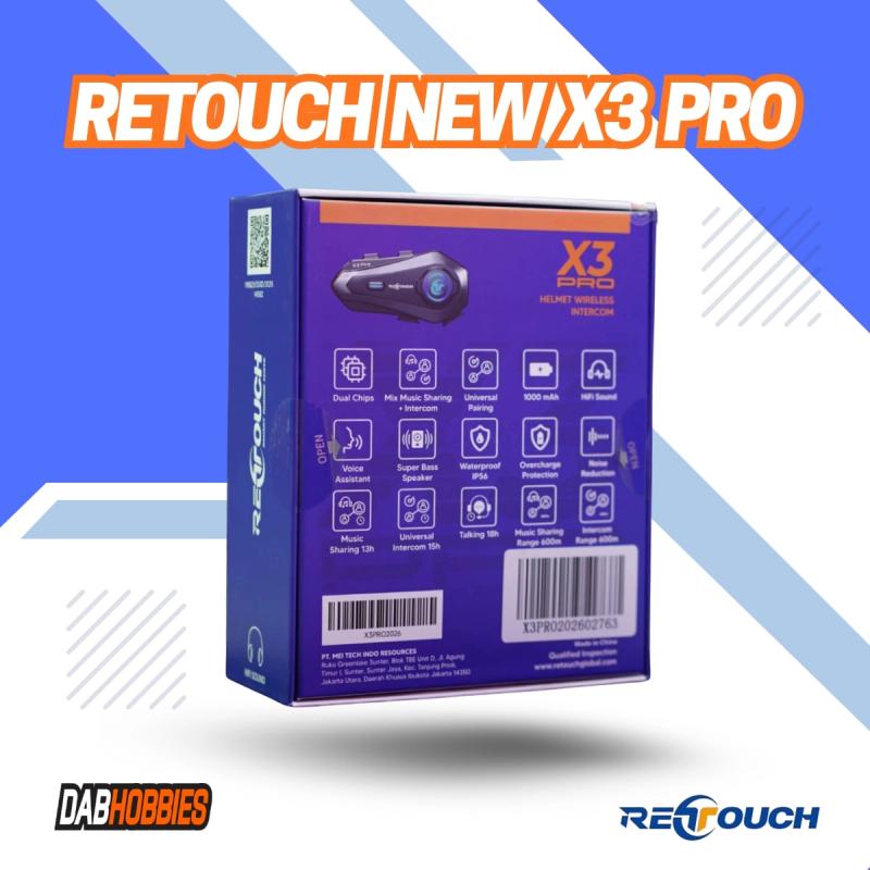 Retouch New X3 Pro - Interkom image 2