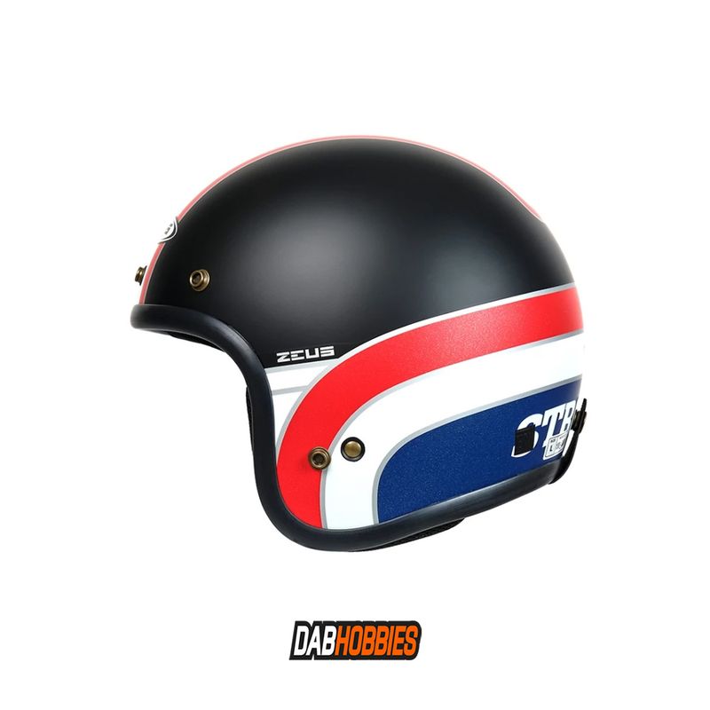 Zeus 385C Matt Black/K63 Red image 1