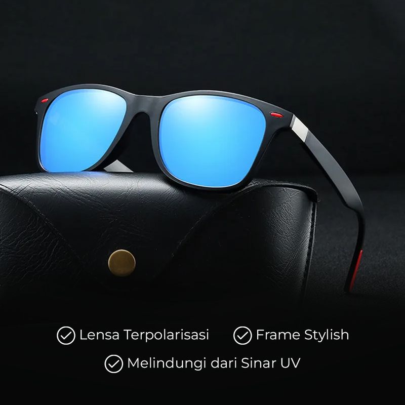 AOFLY Kacamata Polarized Blue image 2