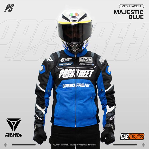 Prostreet Majestic Mesh Jacket - Blue