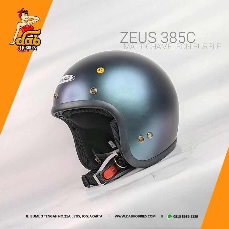 Zeus 385C Matt Chameleon Purple image 1