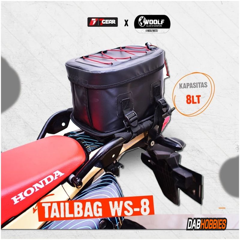 Woolf Tailbag 8 Liter Waterproof image 3