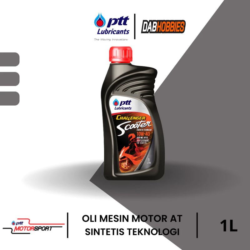 PTT Challenger Scooter 10w-40 1L image 1