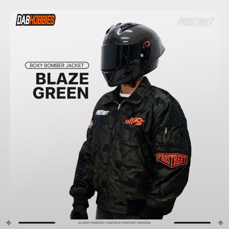 Prostreet Bomber Blaze Green image 3
