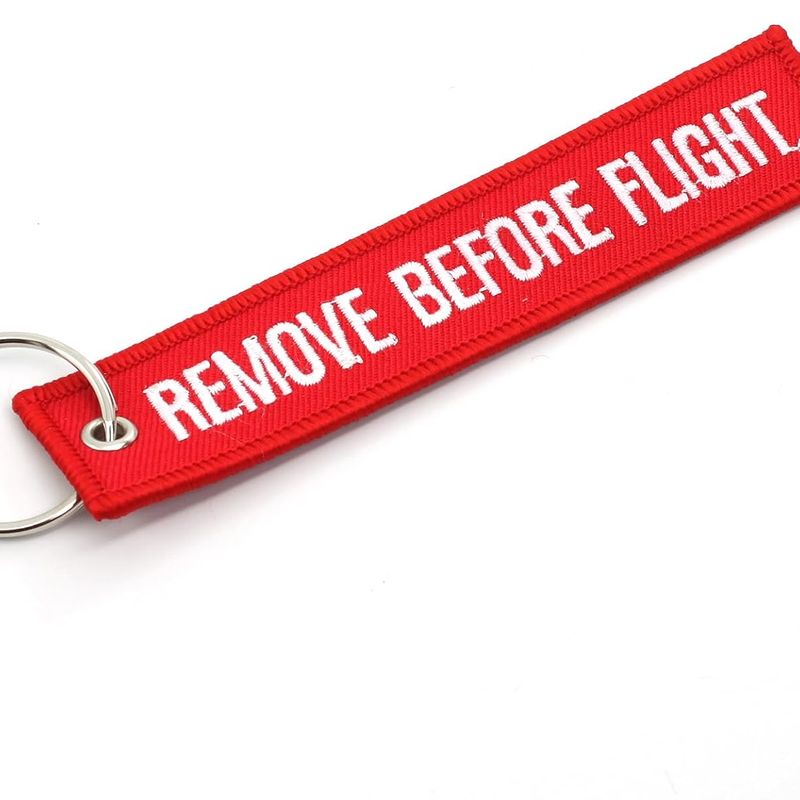 Key Chain Remove Before Flight image 2