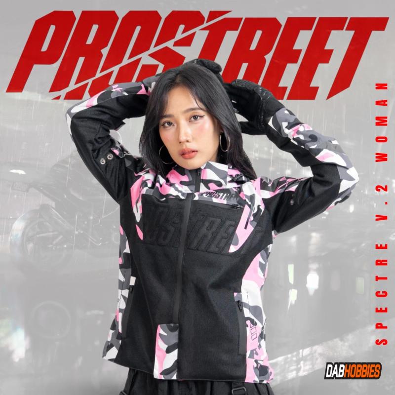 Prostreet Spectre V.2 Woman Air-Tech System Camo Pink image 1