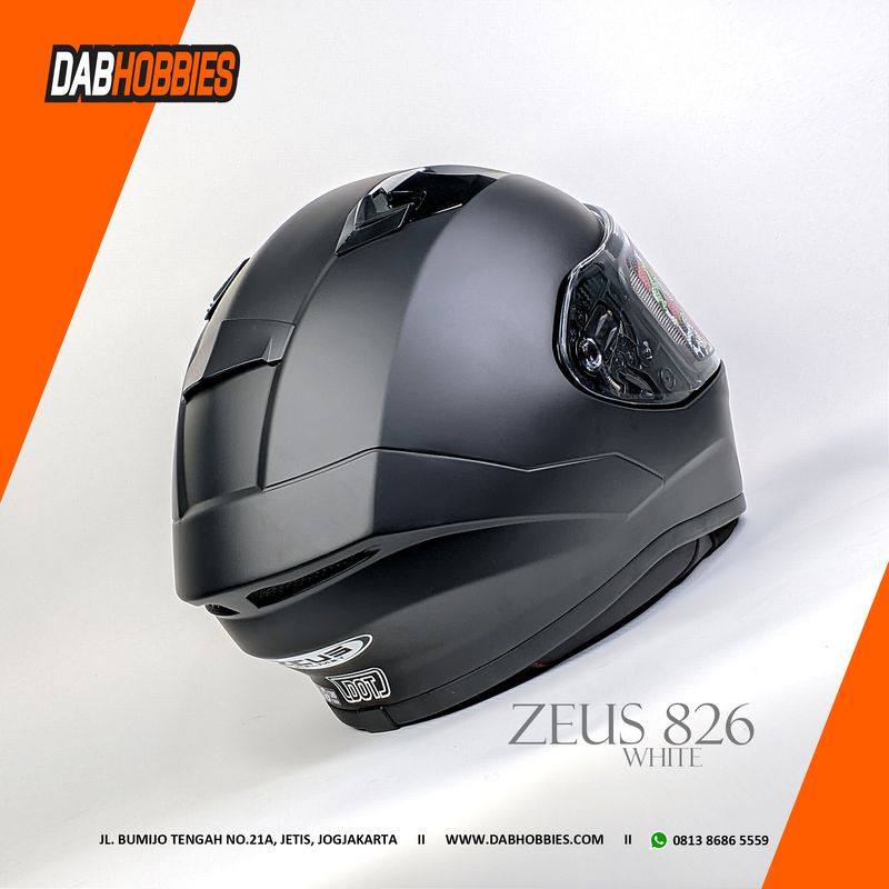 Zeus 826 Matt Black image 4