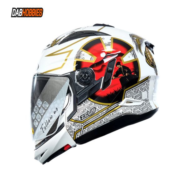 Zeus 613C White/AJ20 Black Red