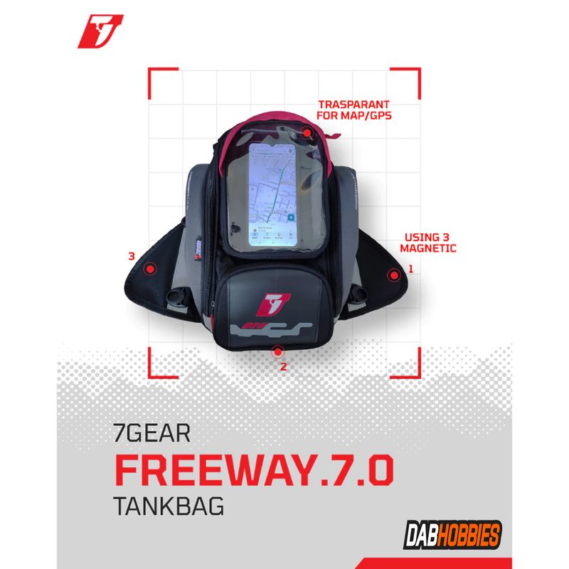 7Gear Freeway Tankbag image 4