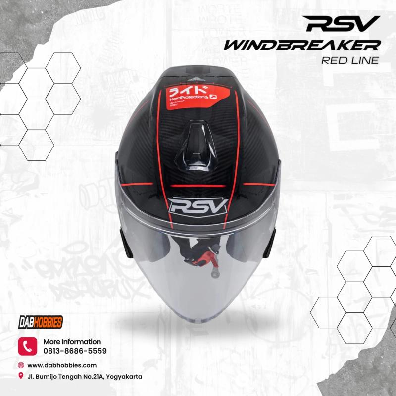 RSV Windbreaker Red Line image 3