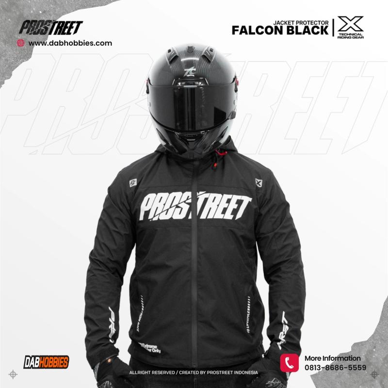Prostreet Falcon Riding Jacket - Black image 1