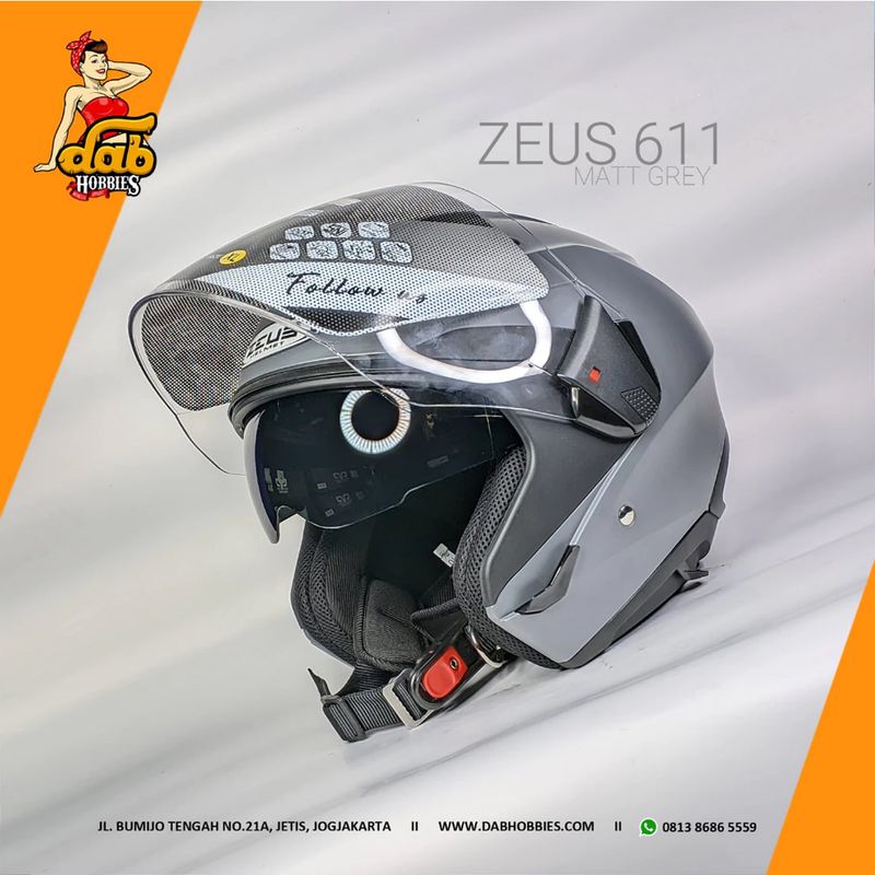 Zeus 611 Matt Grey image 3