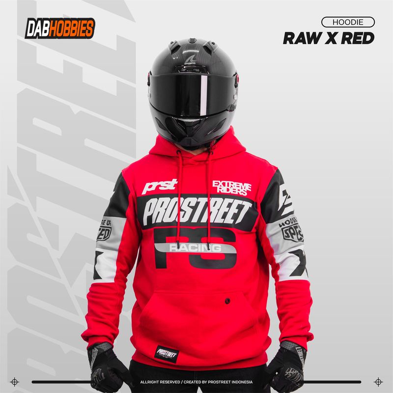Prostreet Hoodie Raw X Red image 1