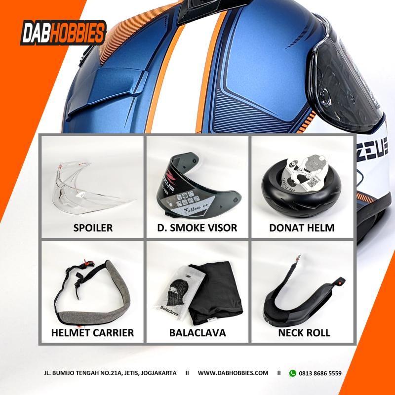 Zeus 826 Matt Blue BK13 Blue image 5