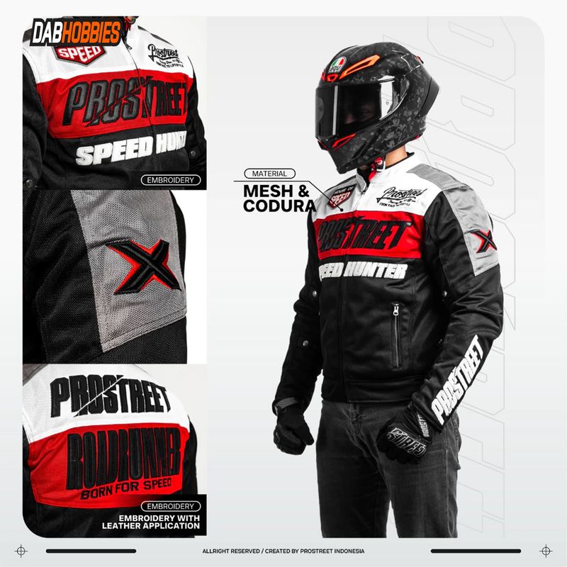 Prostreet Mesh Jacket Claymore XR02 image 3