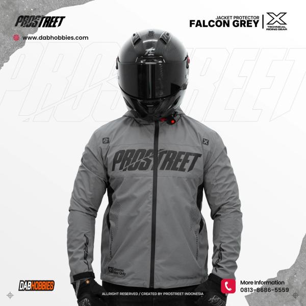 Prostreet Falcon Riding Jacket - Grey