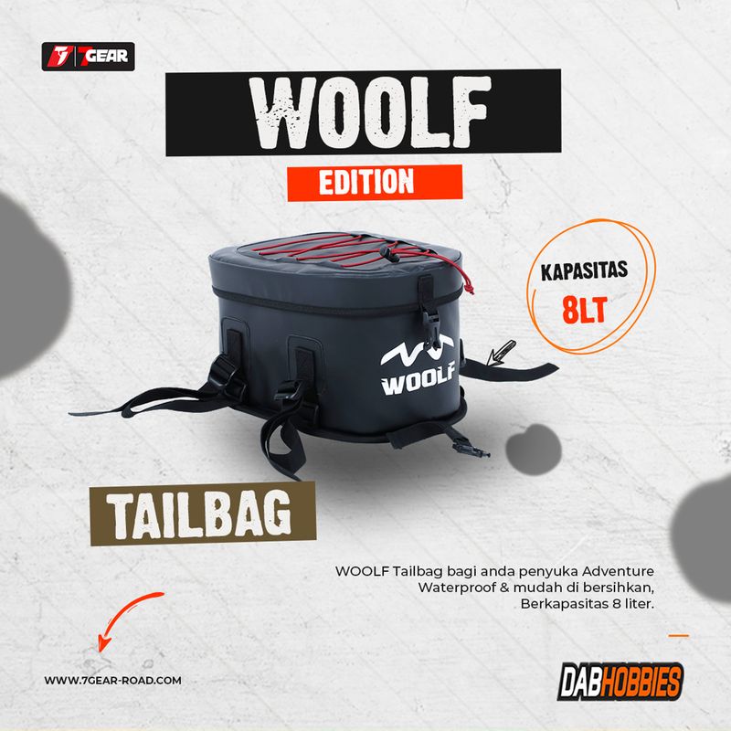Woolf Tailbag 8 Liter Waterproof image 1