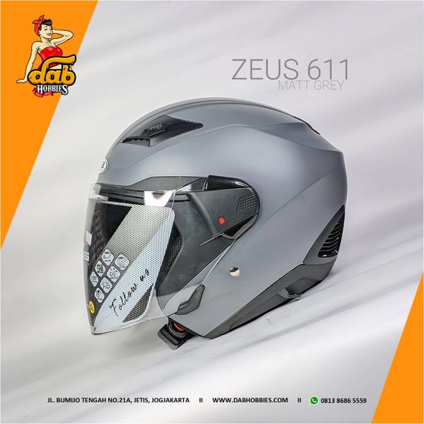 Zeus 611 Matt Grey
