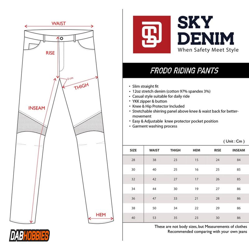 SKY Denim Frodo Black image 6