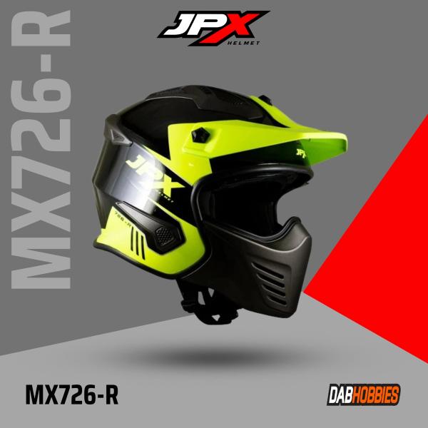 JPX MX726-R Modular - Black Gloss Yellow