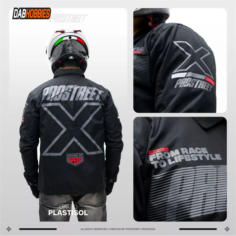Prostreet Coach Jacket House Of Speed - Black image 4